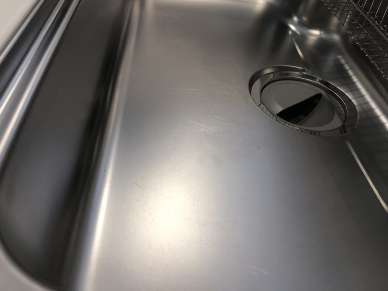 20-91 新品シンク　キズ補修