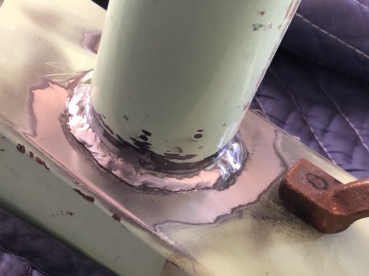 21-17 ポール　溶接補強