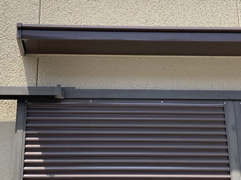 21-11 庇枠　修理