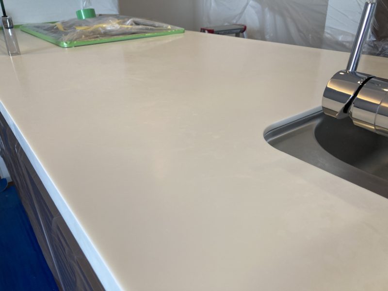 21-21 人工大理石　再研磨