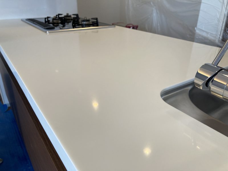 21-21 人工大理石　再研磨