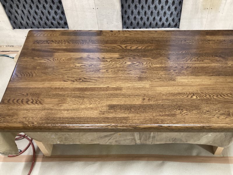 21-46 テーブル天板 再塗装