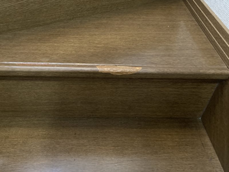 21-60 階段 シートめくれ補修