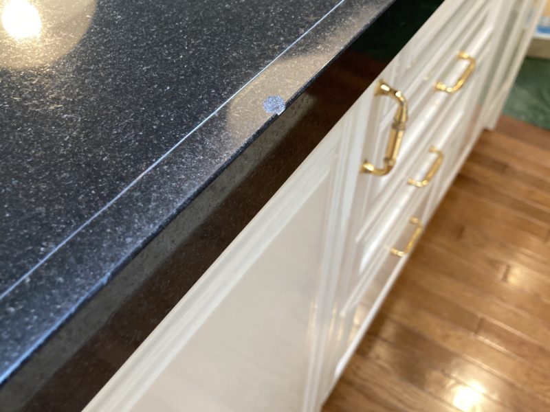 21-39 大理石欠け修理