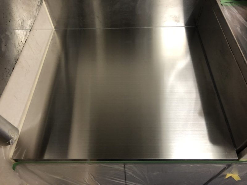 21-18 ガスレンジ台　腐食修理