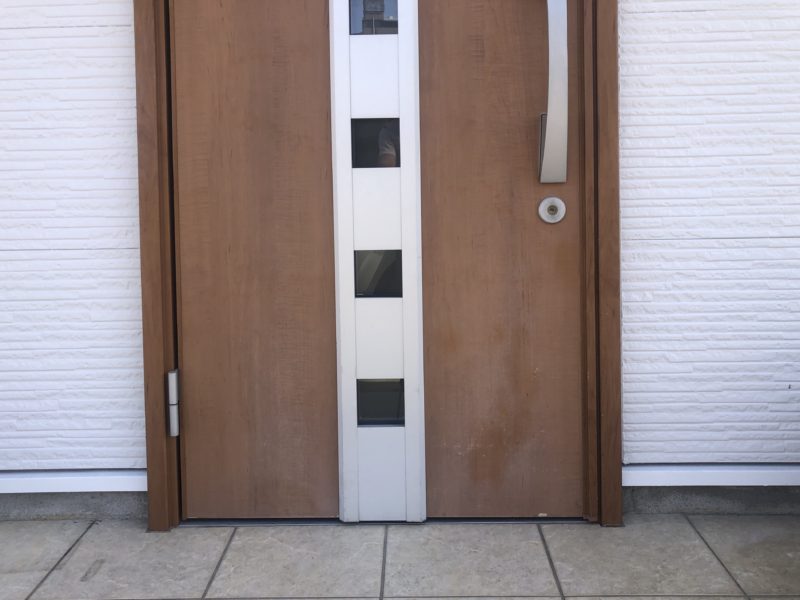 21-02 玄関ドア　劣化修理