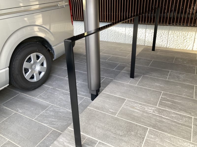 21-48 アイアン手すり 再塗装