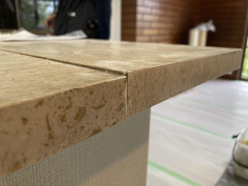 21-32 大理石　欠け修理