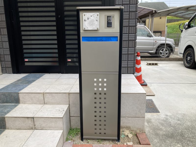 21-37 ポスト　再塗装