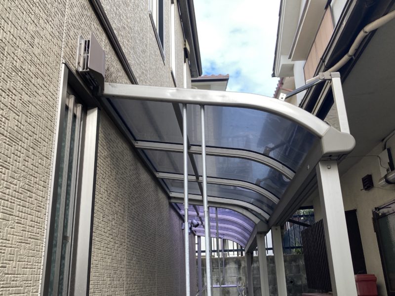 21-59 アルミ へこみ補修