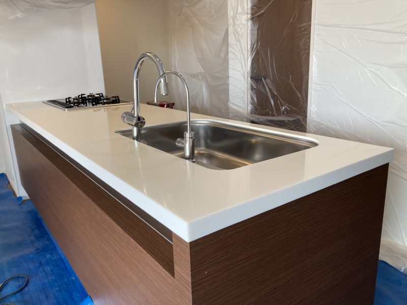 21-21 人工大理石　再研磨