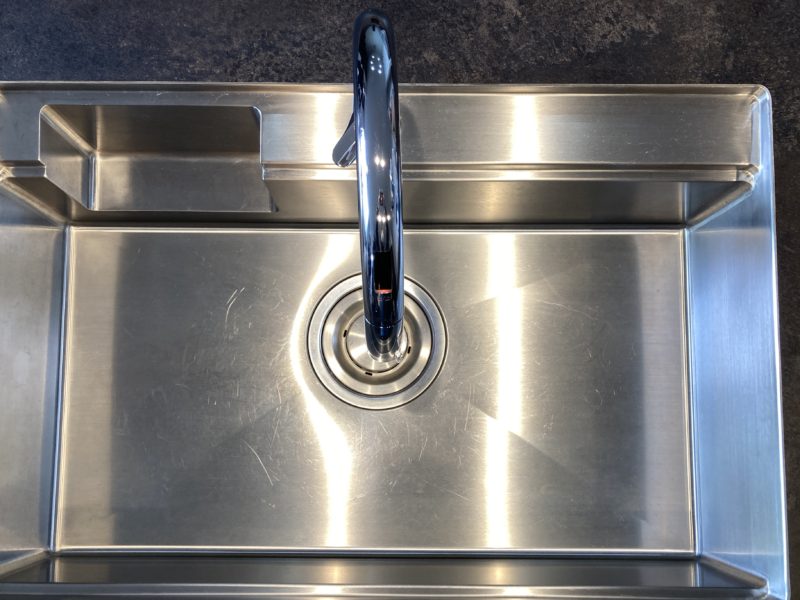 21-85 シンク 水垢除去