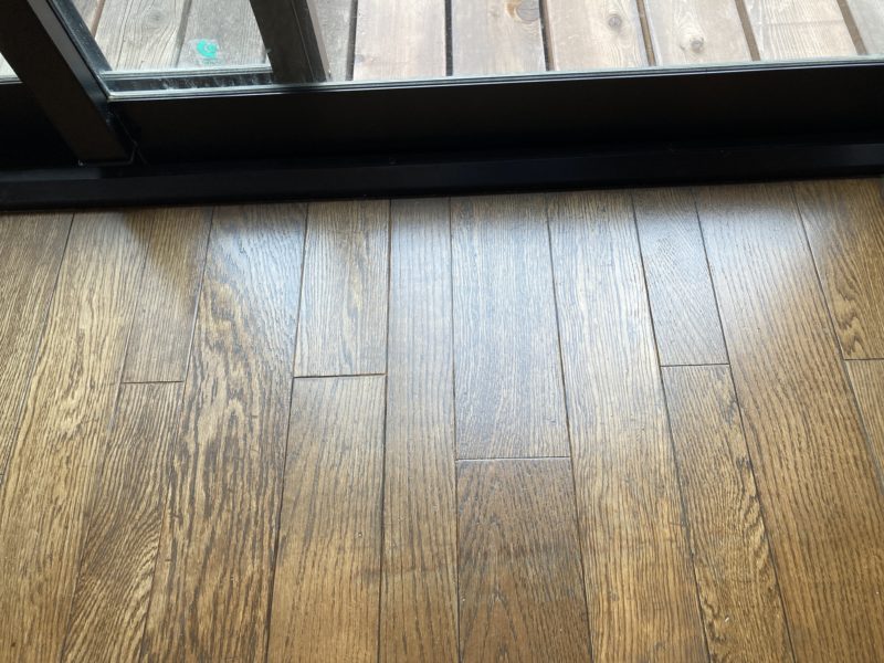 21-87 フロアー劣化補修