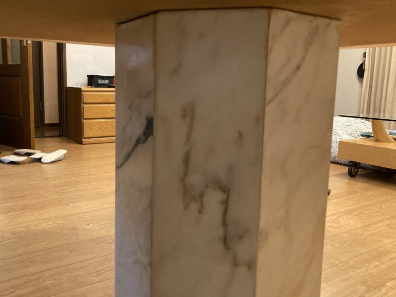 21-69 大理石 コーティング　剥離