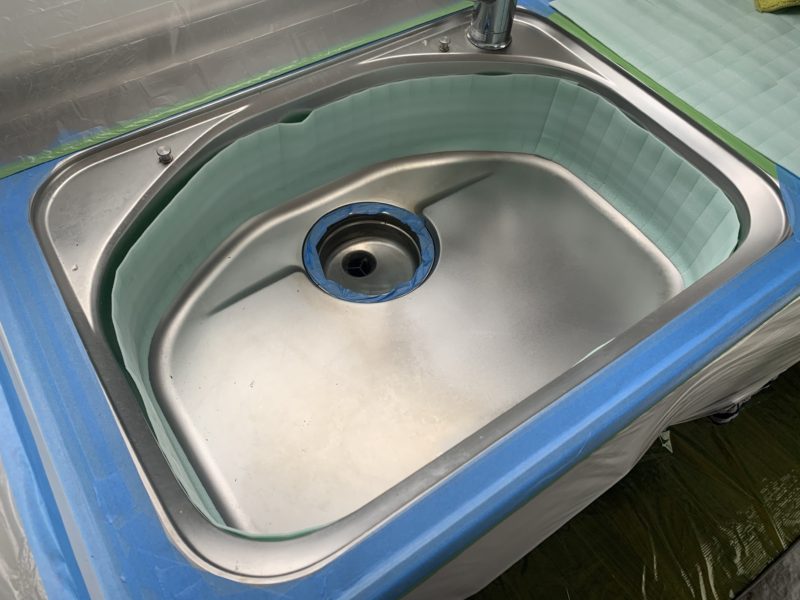 21-91 ステンレス シンク メンテナンス