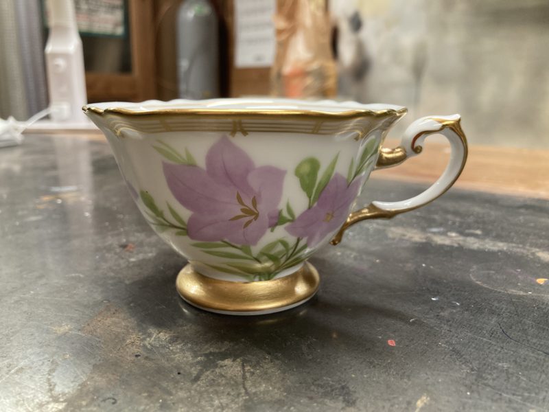 21-72 大倉食器 割れ修復