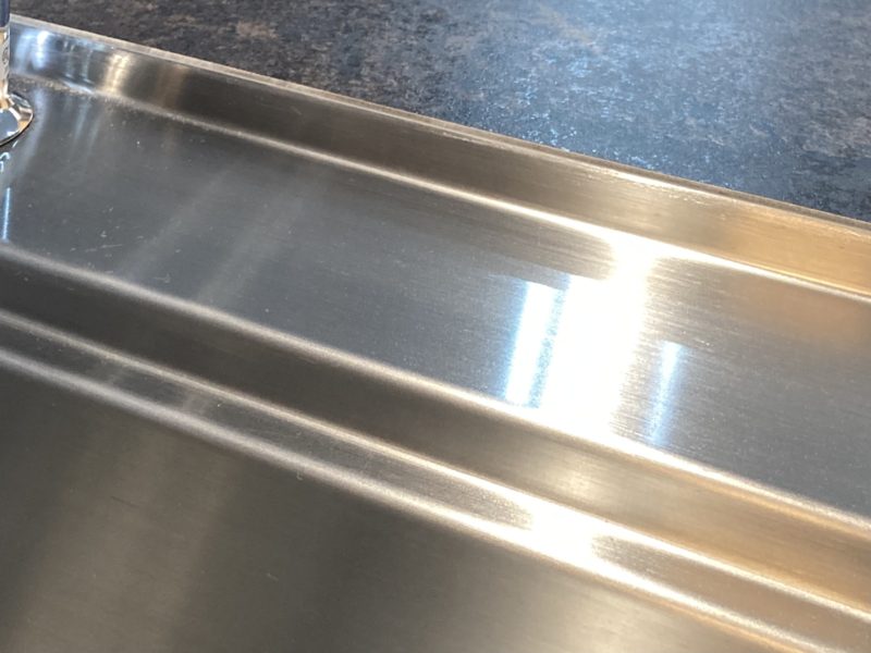 21-85 シンク 水垢除去