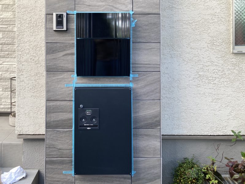 21-63 宅配ボックス 色替え塗装