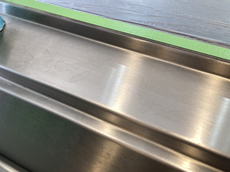 21-85 シンク 水垢除去