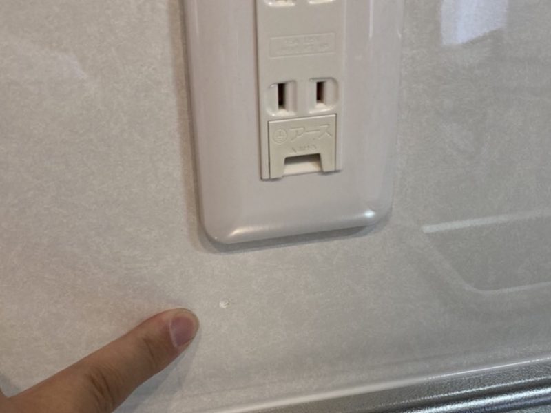 21-105 キッチンパネル キズ補修