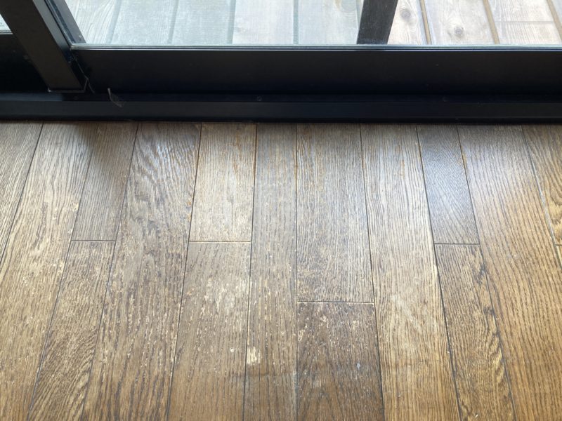 21-87 フロアー劣化補修