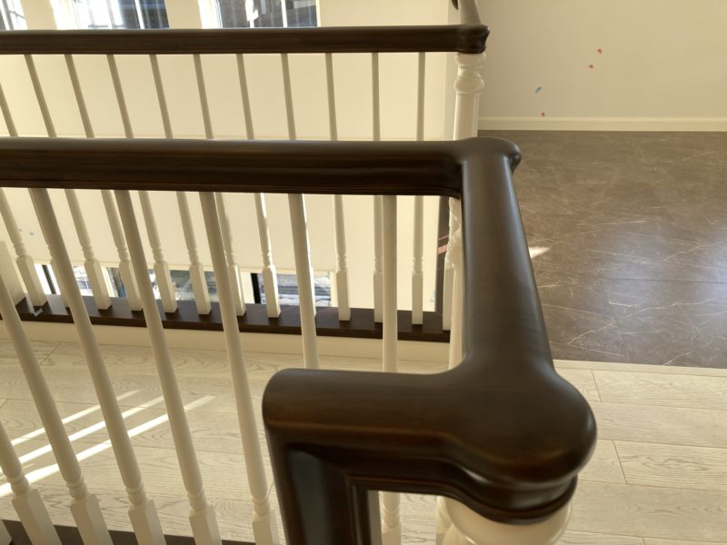 21-70 階段手摺り ジョイント補修　