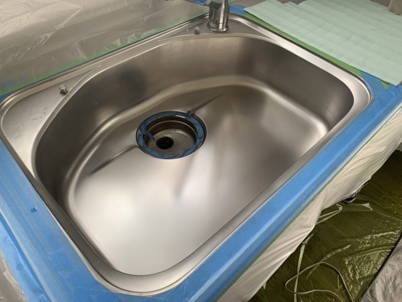 21-91 ステンレス シンク メンテナンス