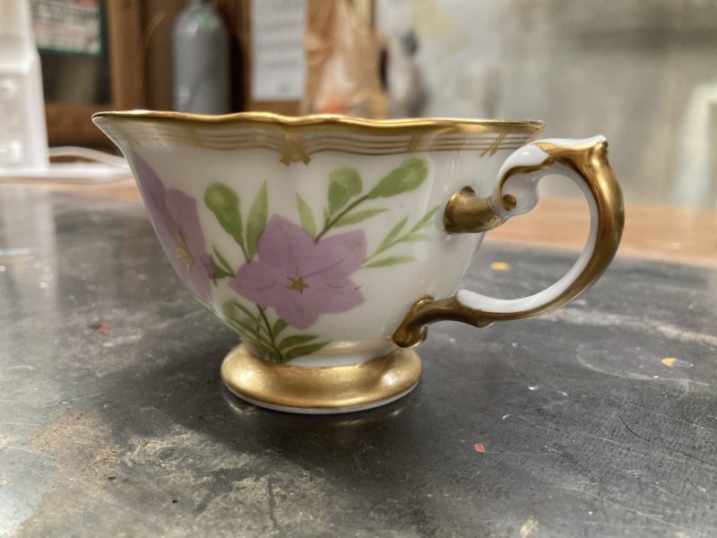 21-72 大倉食器 割れ修復