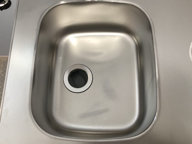 21-140　新品ステンレスシンク キズ補修