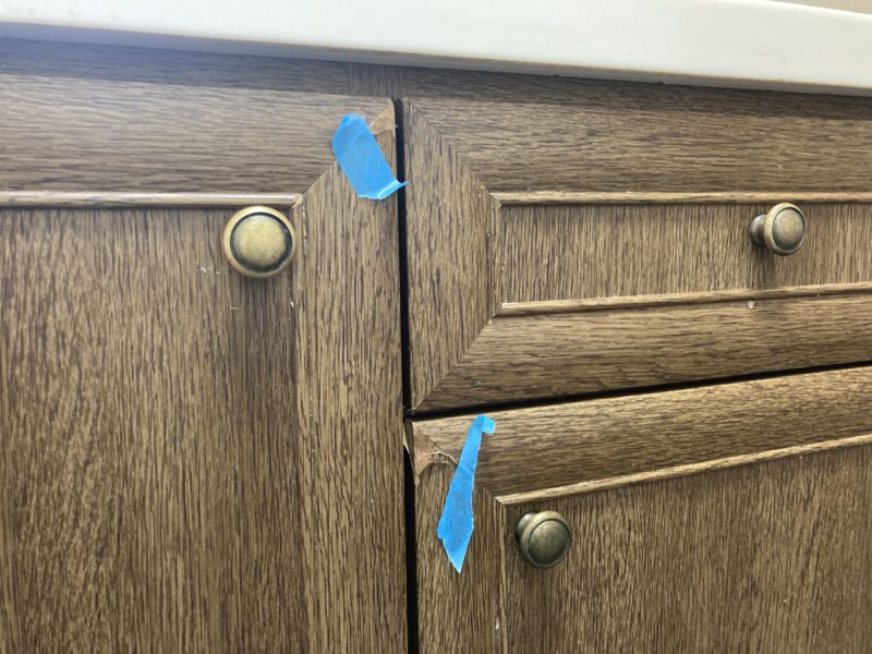 21-166 キッチン引出し回り補修