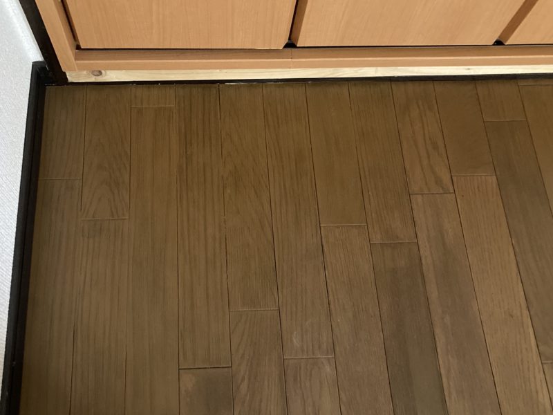 21-123 フロアー　腐食補修