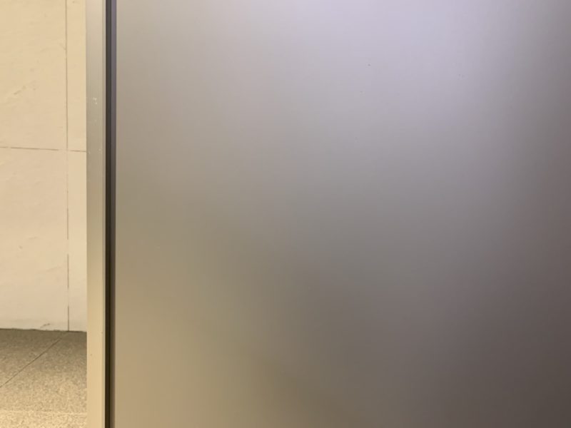 21-142 アルミパネル キズ補修