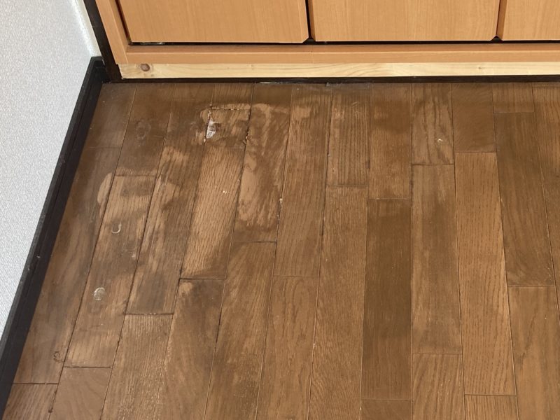 21-123 フロアー　腐食補修