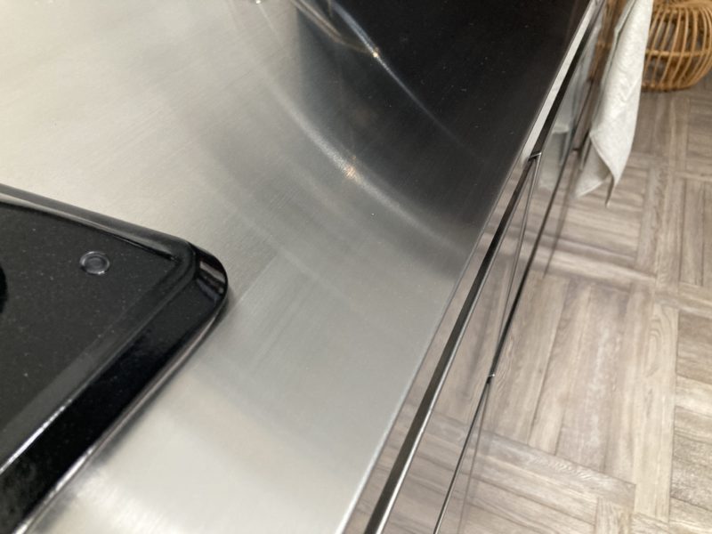 21-108 キッチン ステンレス キズ補修