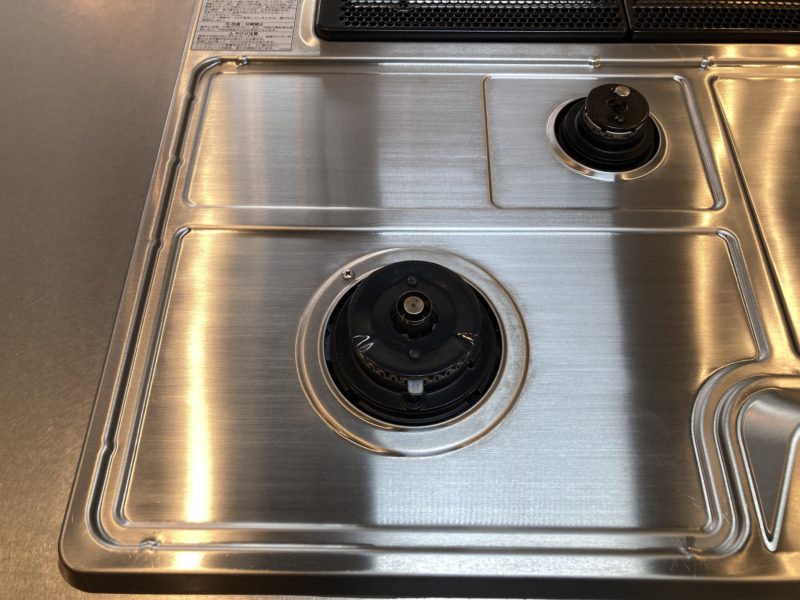 21-113 ステンレス製 ガスレンジ キズ補修