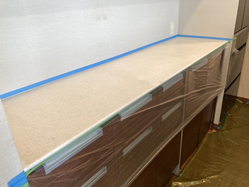 21-130 人工大理石 磨き