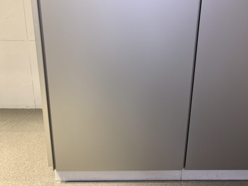 21-142 アルミパネル キズ補修