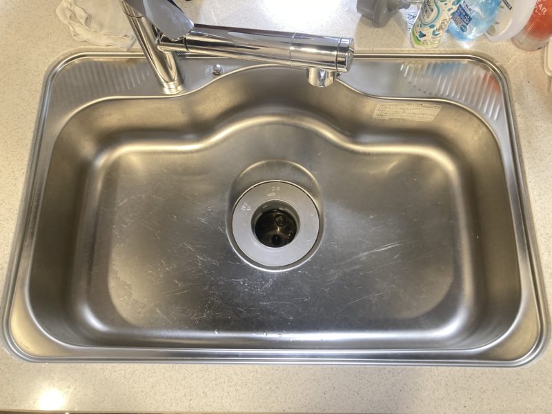 21-180 ステンレス製シンク キズ補修