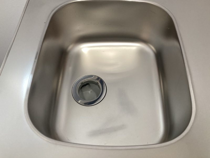 21-140　新品ステンレスシンク キズ補修