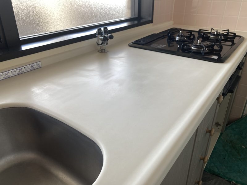 21-168 キッチン 人工大理石 再研磨