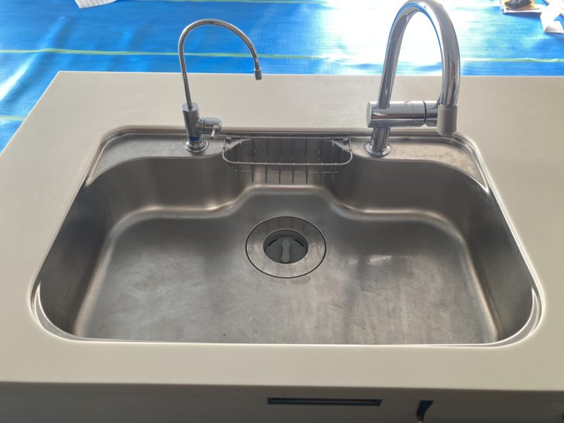 21-174 ステンレスシンク 再研磨