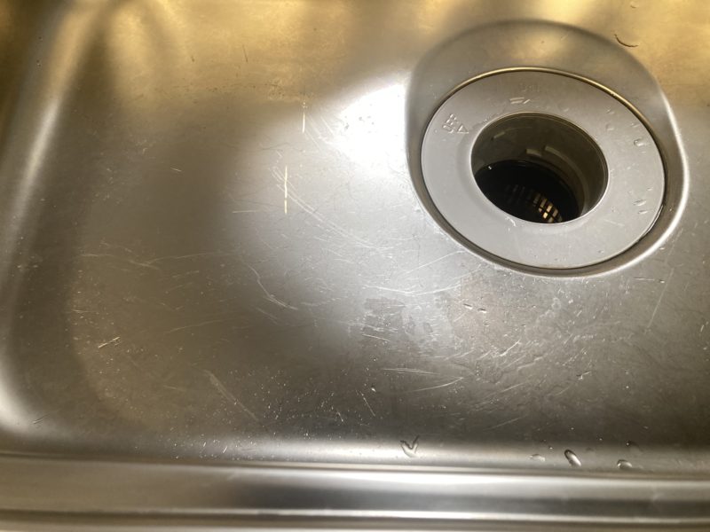 21-180 ステンレス製シンク キズ補修