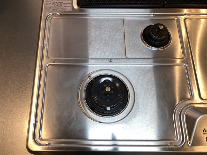 21-113 ステンレス製 ガスレンジ キズ補修