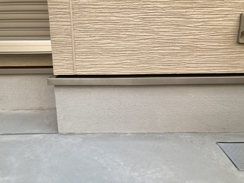 21-118 水切り へこみ補修