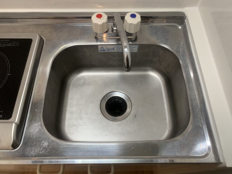 21-111ミニキッチン 研磨補修