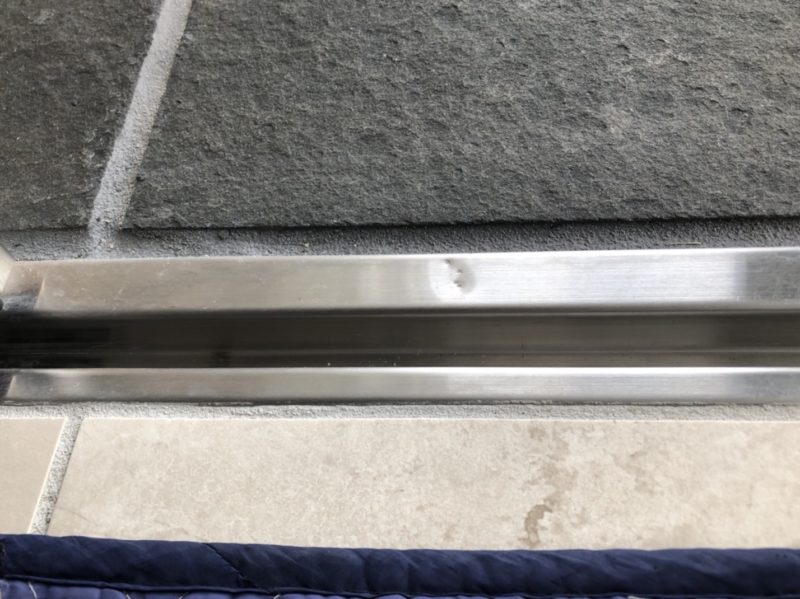 21-149 沓摺へこみ補修