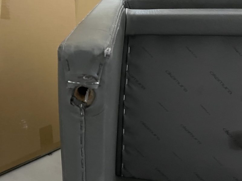 21-135 椅子 キャスター外れ 修理