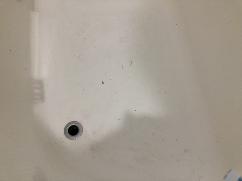 21-163 ユニットバス 塗装めくれ補修