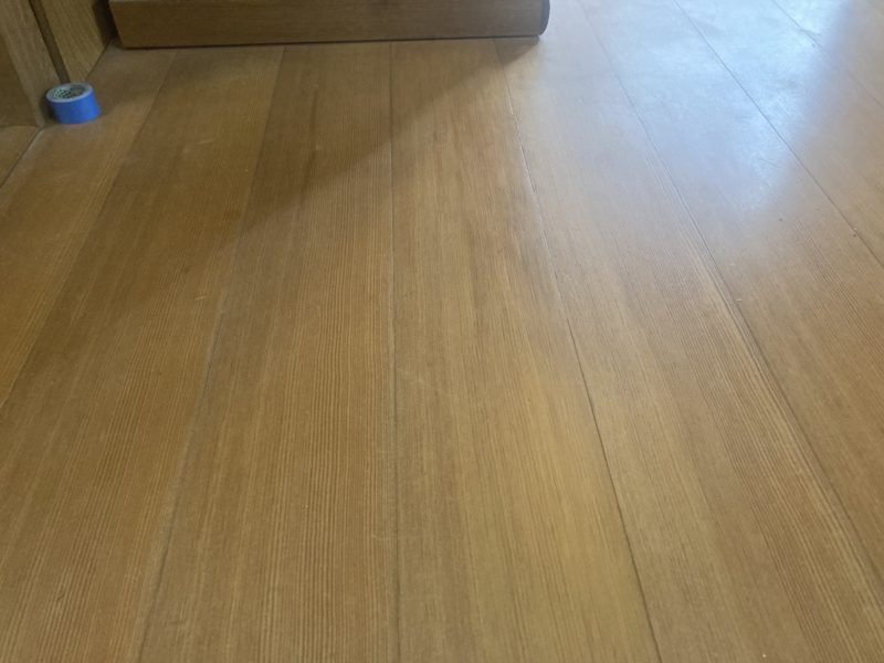 22-89　縁甲板 キズ めくれ 補修