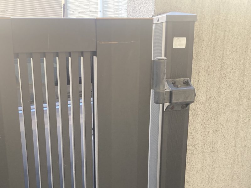 22-94 門扉キズ補修　アルミ オータムブラウン